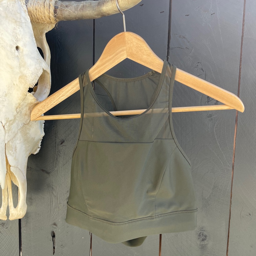 Lululemon Halter Mesh Sports Bra